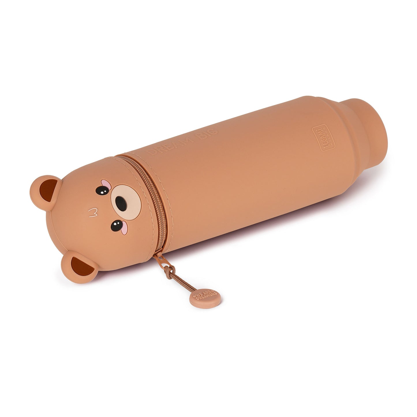 LEGAMI - 2-in-1 Soft Silicone Case - Kawaii Pencil Case - Teddy