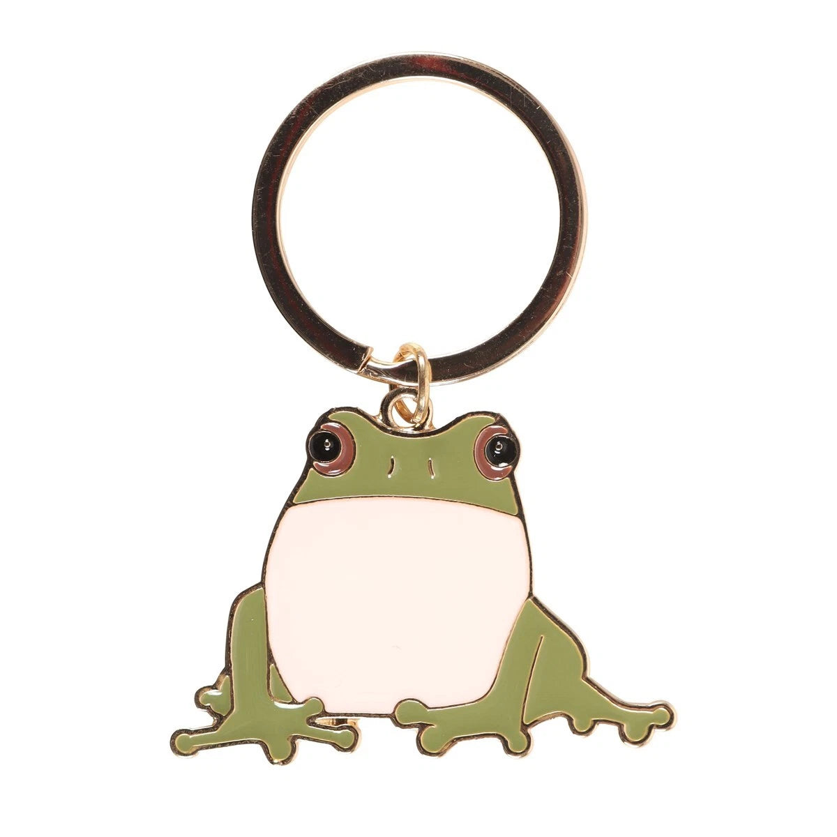 Lucky Frog - Enamel Keyring