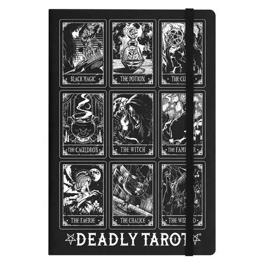 Deadly Tarot The Witch Compilation A5 Hard Cover Notebook