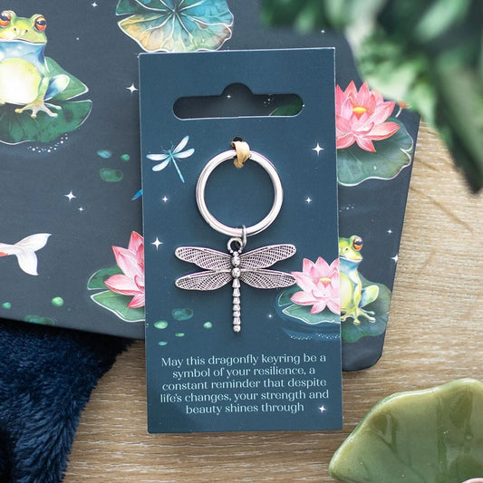 Dragonfly - Enamel Keyring